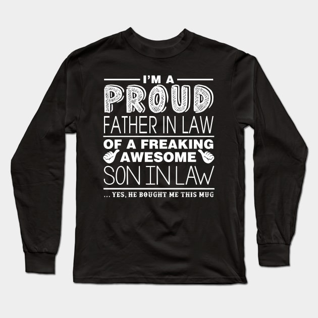 Father in law, son in law Long Sleeve T-Shirt by LiFilimon